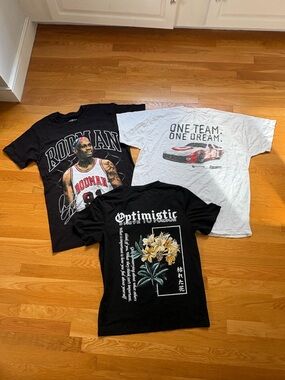 Vintage Sports & Japan Design T-Shirt bundle